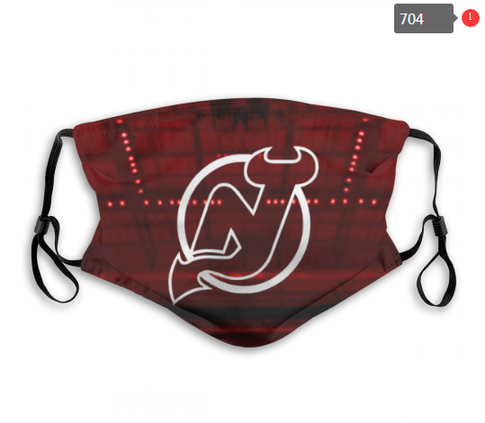 NHL New Jersey Devils #9 Dust mask with filter->new jersey devils->NHL Jersey